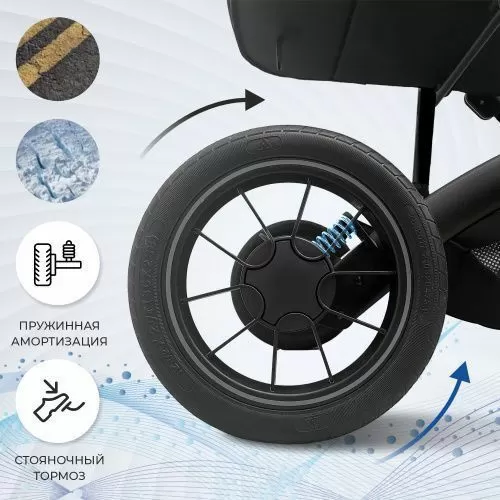 Коляска-трансформер Amare GL Olive