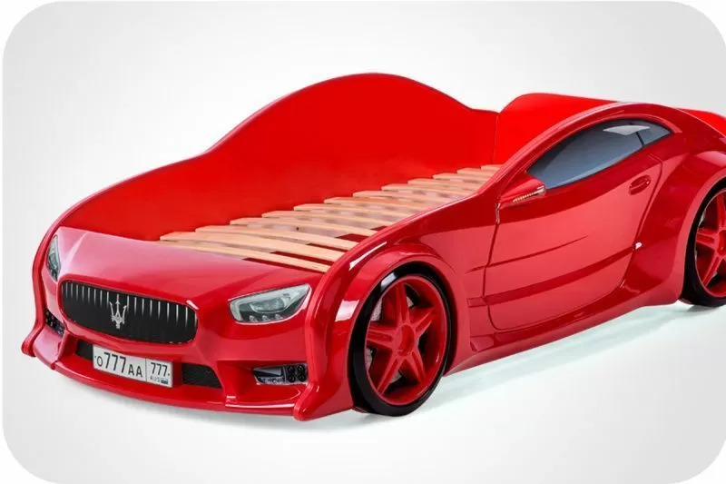 Кровать машина объемная (3d) EVO "МАЗЕРАТИ"