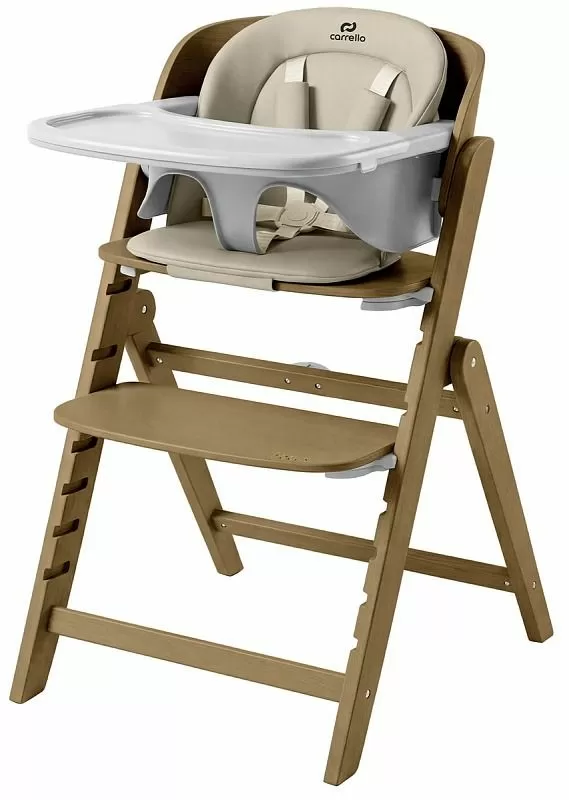 Стульчик для кормления Carrello Focus, Croissant Beige