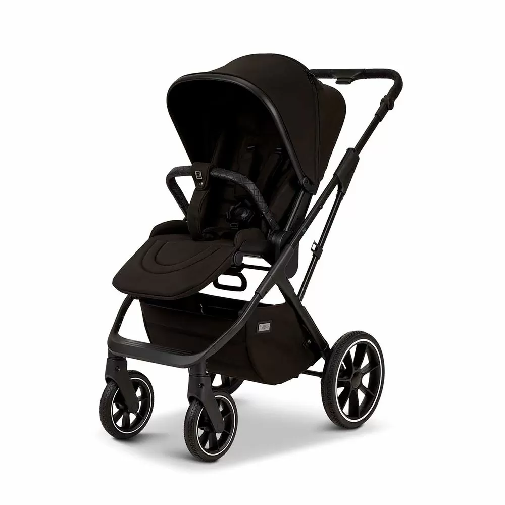 Коляска Moon Piu 2 в 1 Black 2024