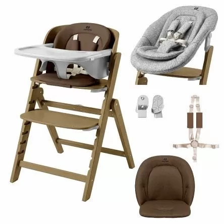 Стульчик для кормления Carrello Focus, Moka Brown