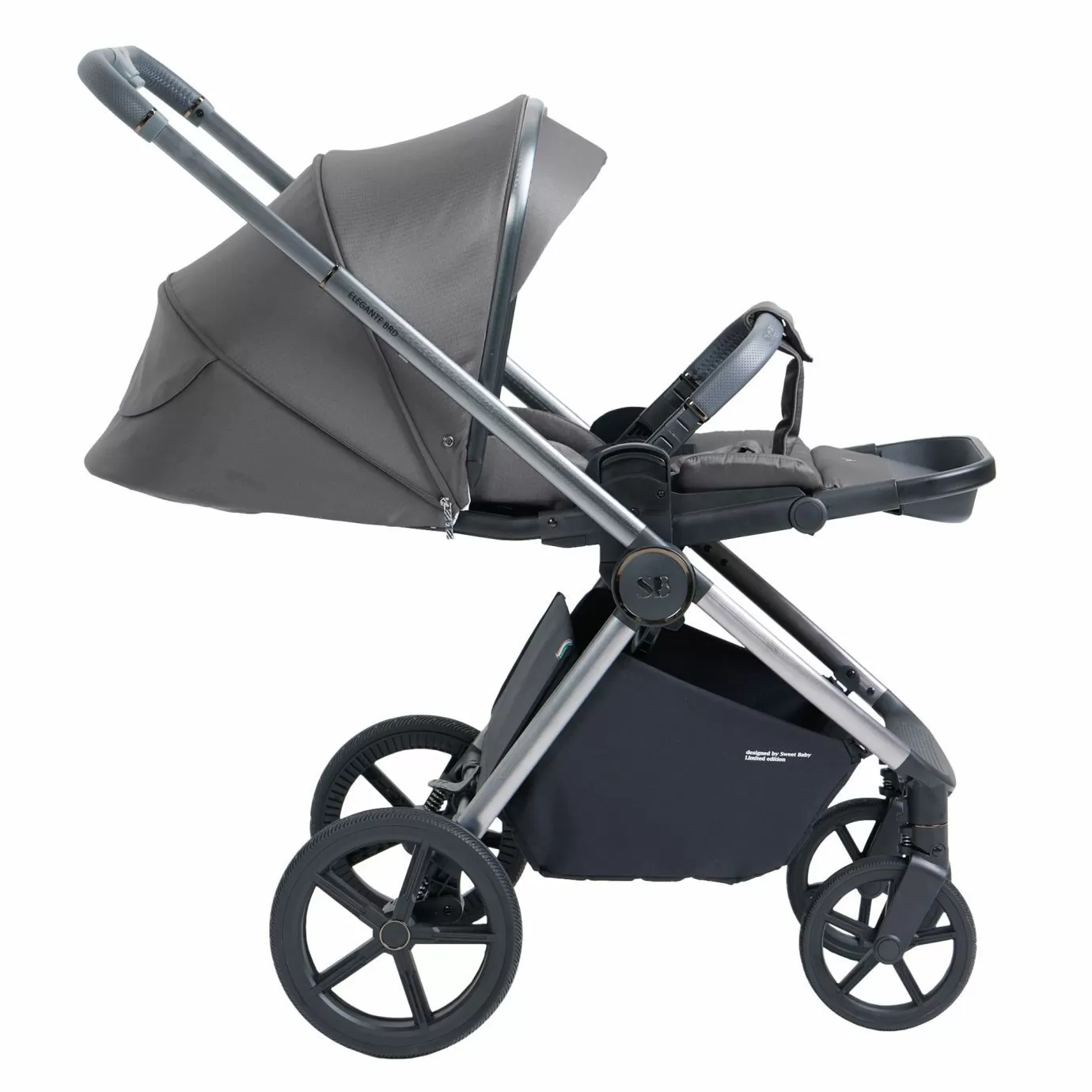 Прогулочная коляска Elegante BRD Grey