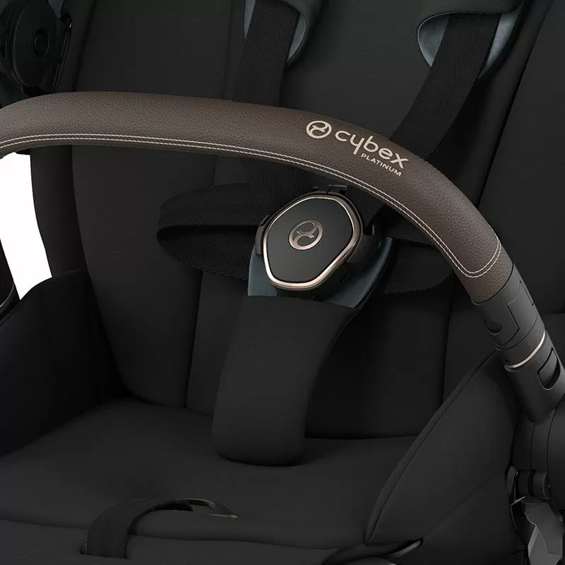 Cybex Priam IV коляска 2 в 1 Deep Black рама gold