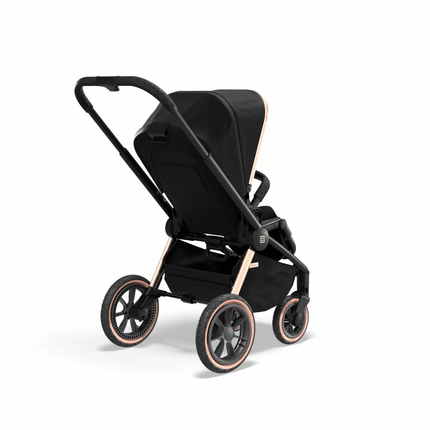 Коляска 2в1 Moon Resea S Rosegold