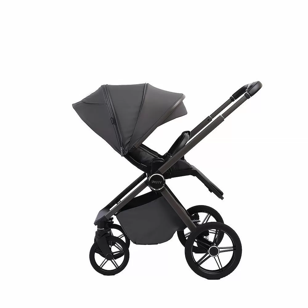 Коляска 2в1 Peppy Monaco Plus Antrazit (рама серая)