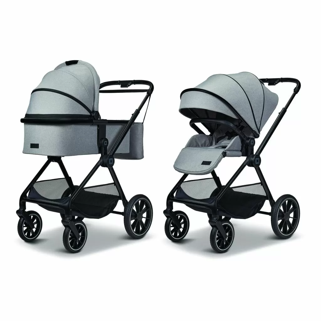 Коляска детская 2в1 Clicc stone/melange 2025