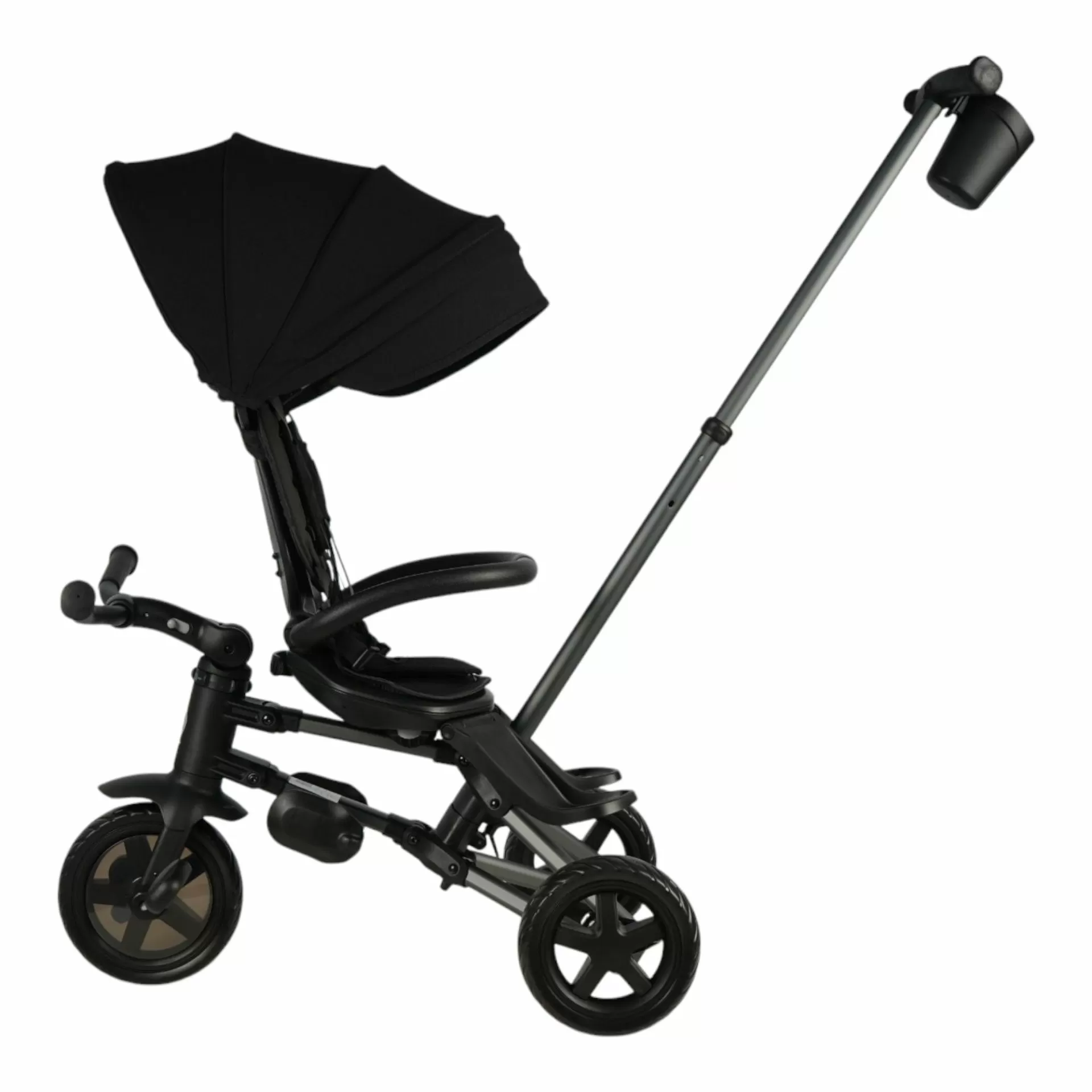 Велосипед трехколесный Qplay S700-16 Sprinter Black (EVA/Graphite)
