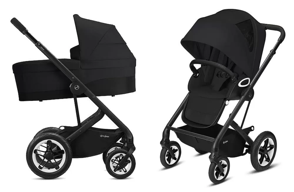 Детская коляска Cybex Talos S Lux 2 в 1 BLK