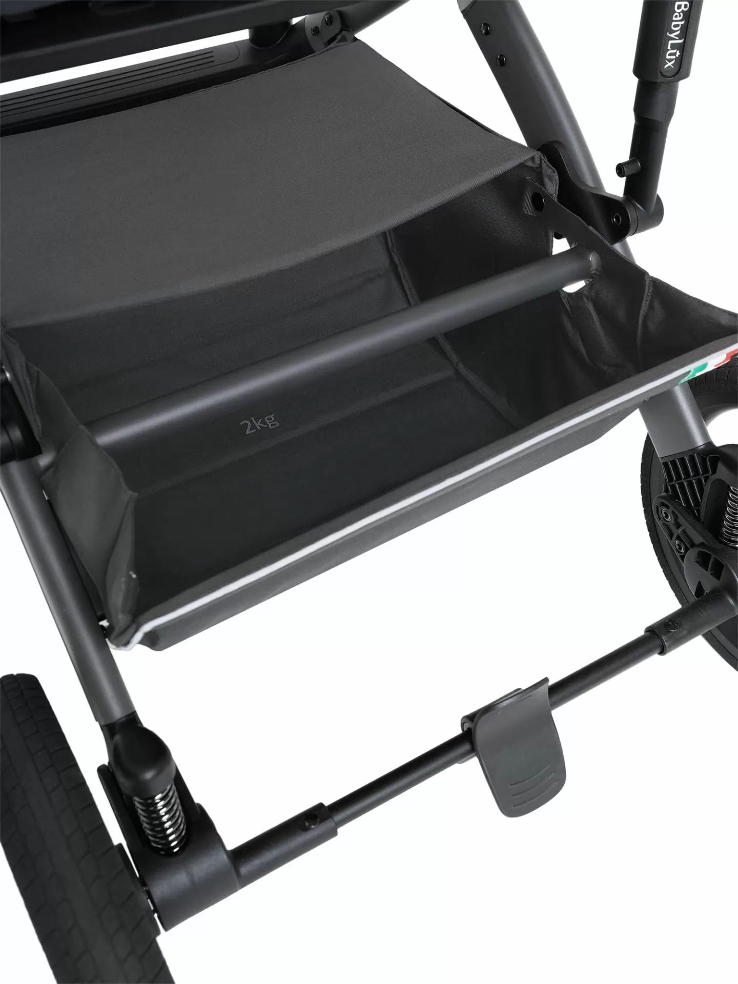 Коляска 2в1 SBL Dolce Dark Grey