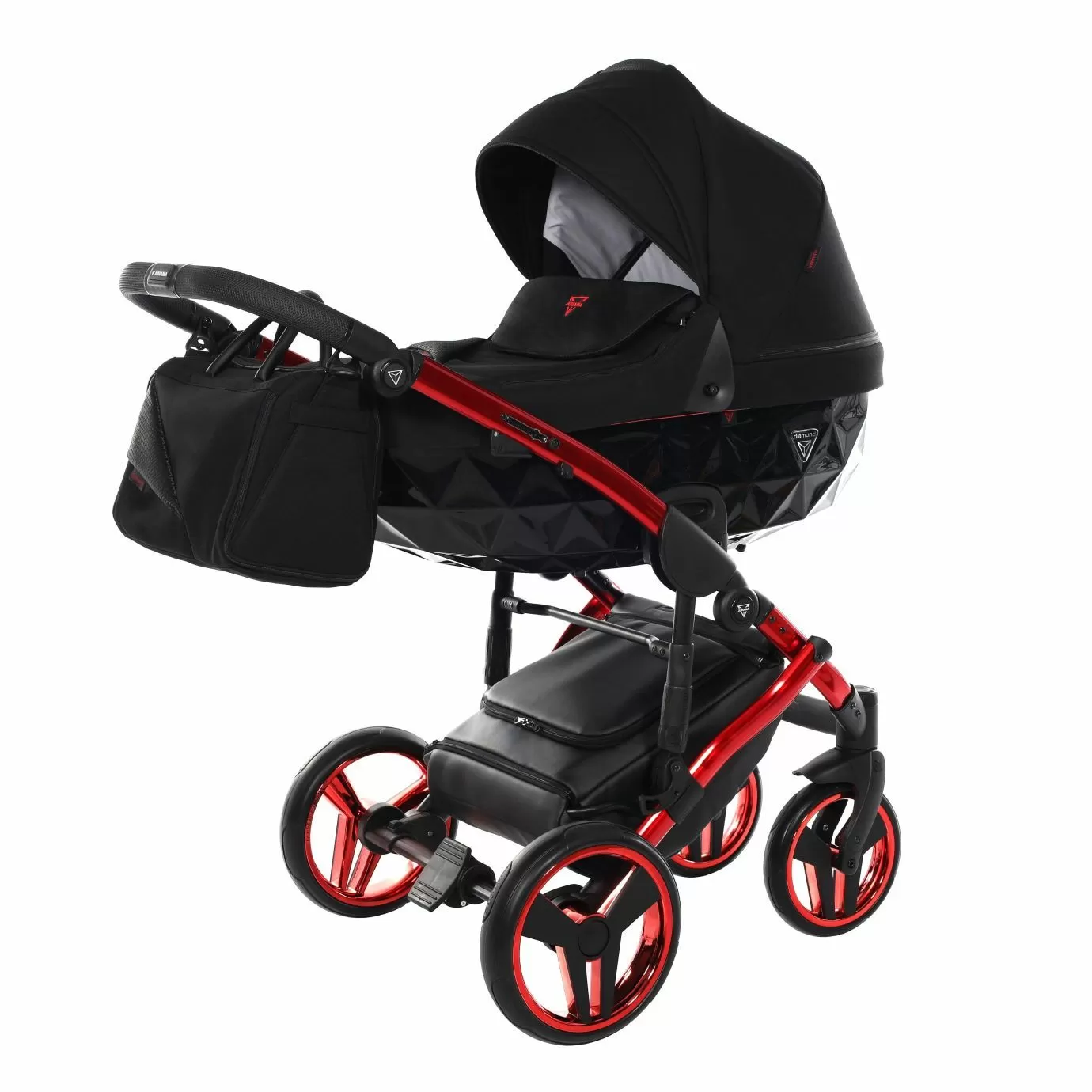 Коляска Junama Diamond Individual V3 red