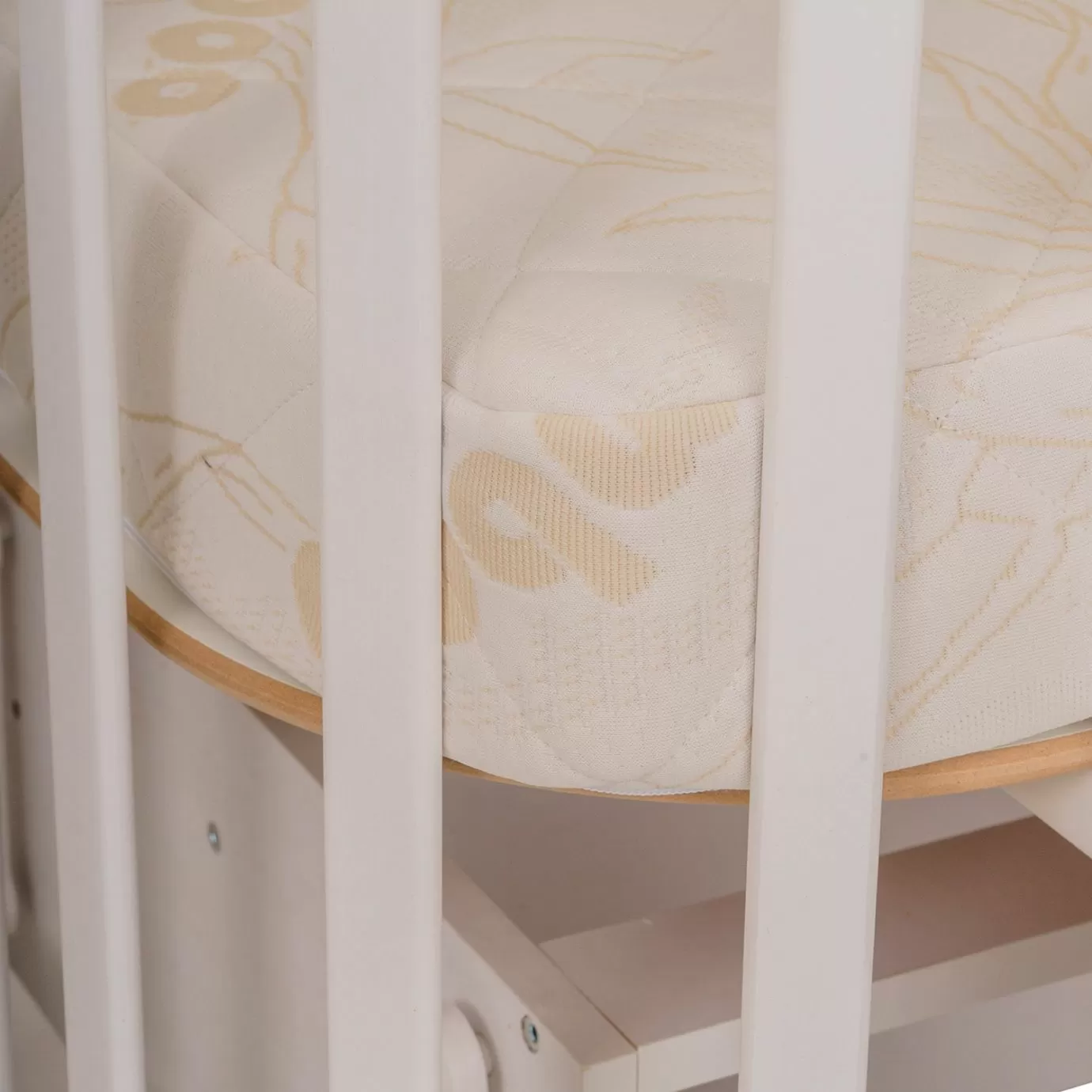 Матрас Indigo GREEN LINE 70*100 стеганый трикотаж белый