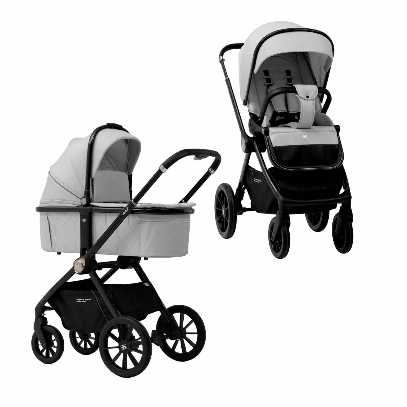 Коляска 2в1 Sweet Baby Verde Grey
