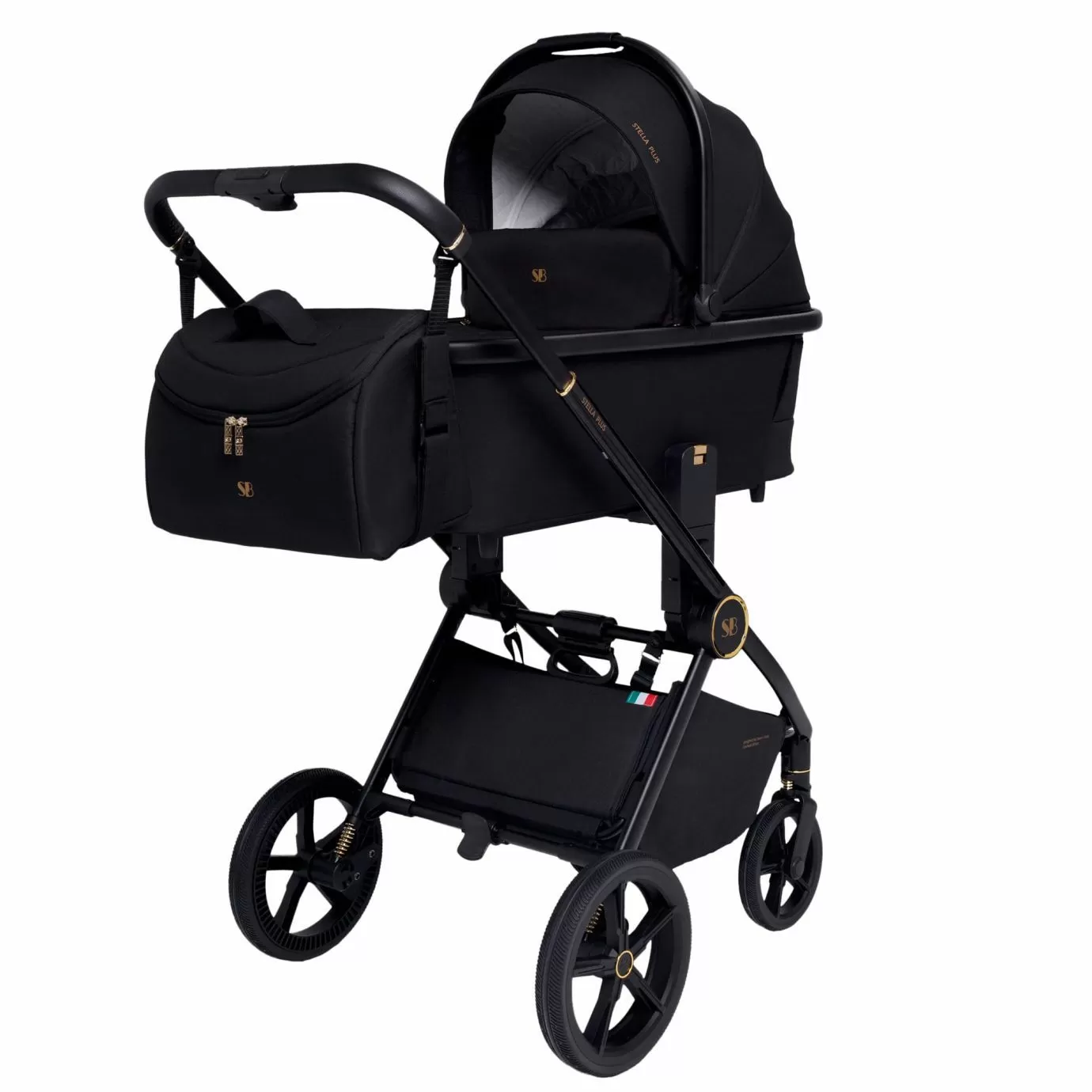Коляска Sweet Baby Stella Plus Black