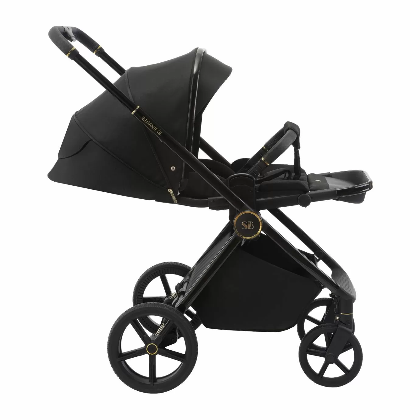 Прогулочная коляска Elegante GL Black