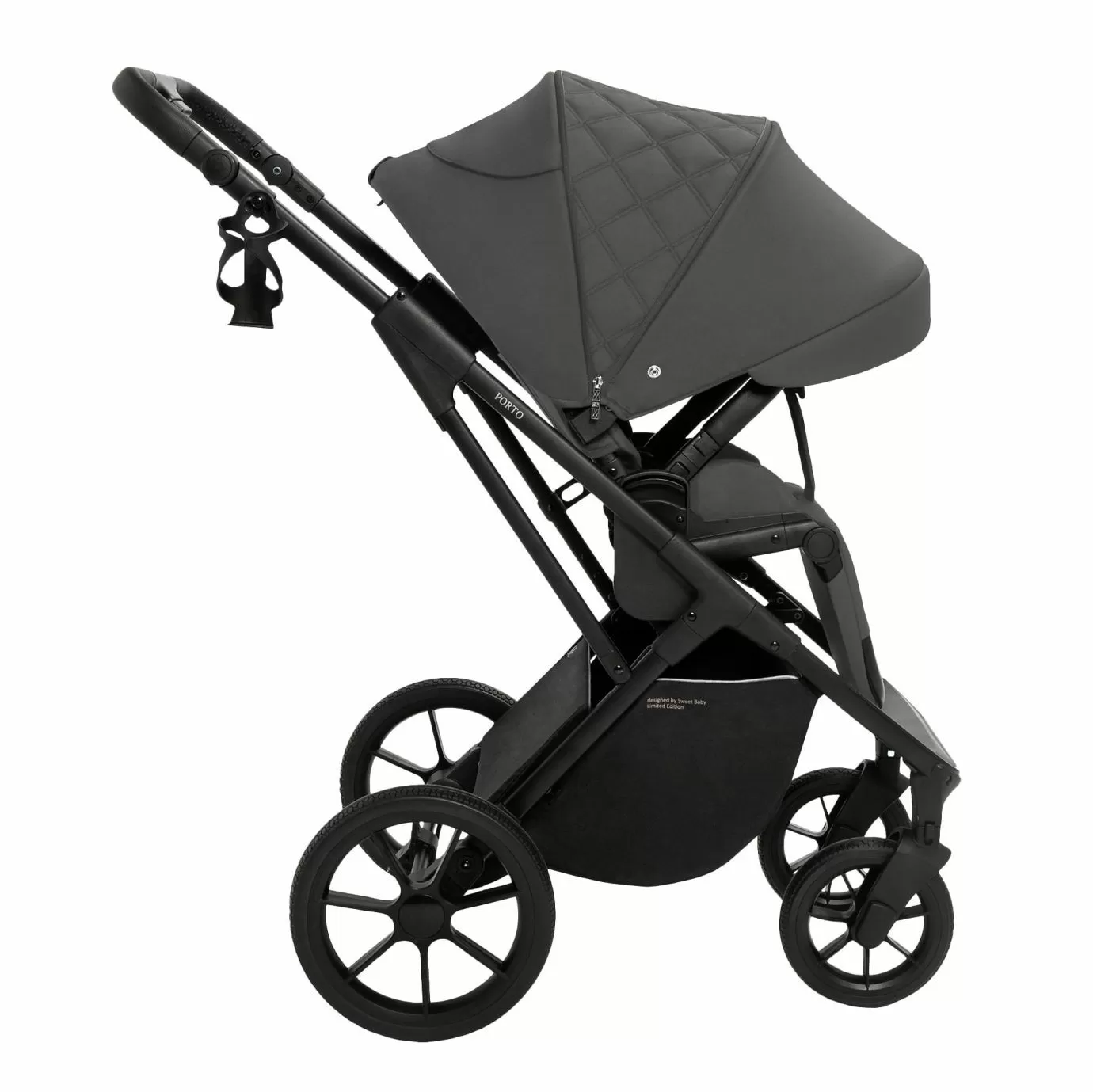 Коляска Sweet Baby Porto Dark Grey