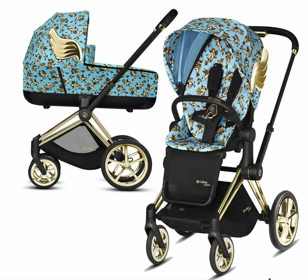 Коляска Cybex Priam Lux III 2 в 1 by Jeremy Scott Cherubs
