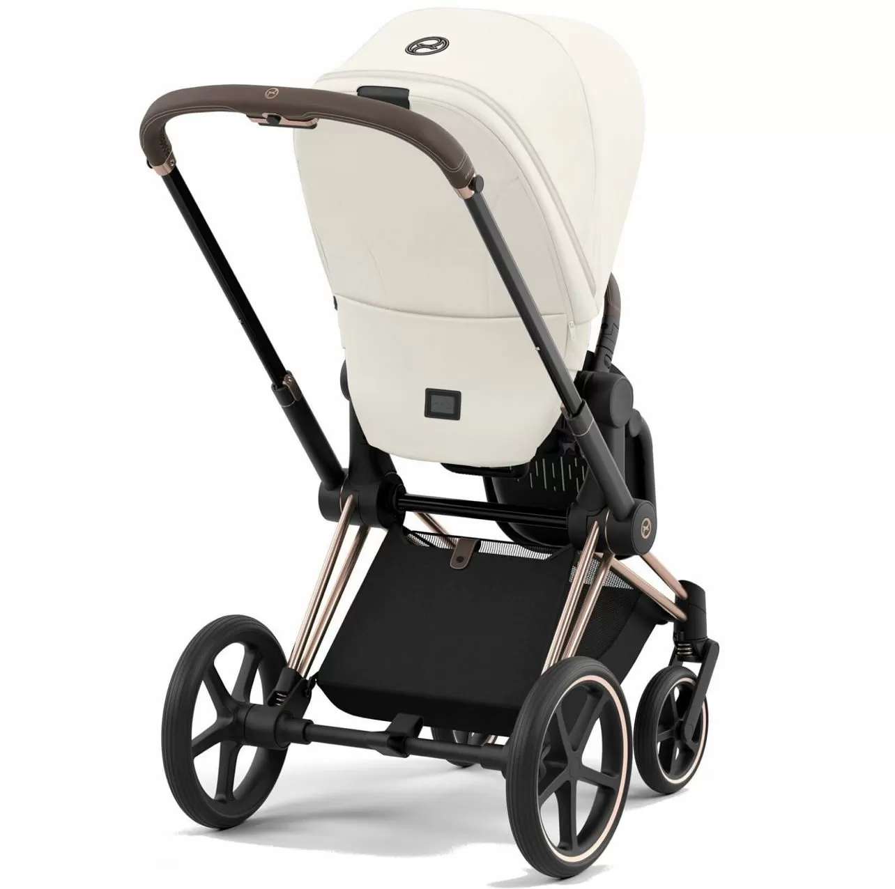 Cybex Priam IV коляска 2 в 1 white рама gold