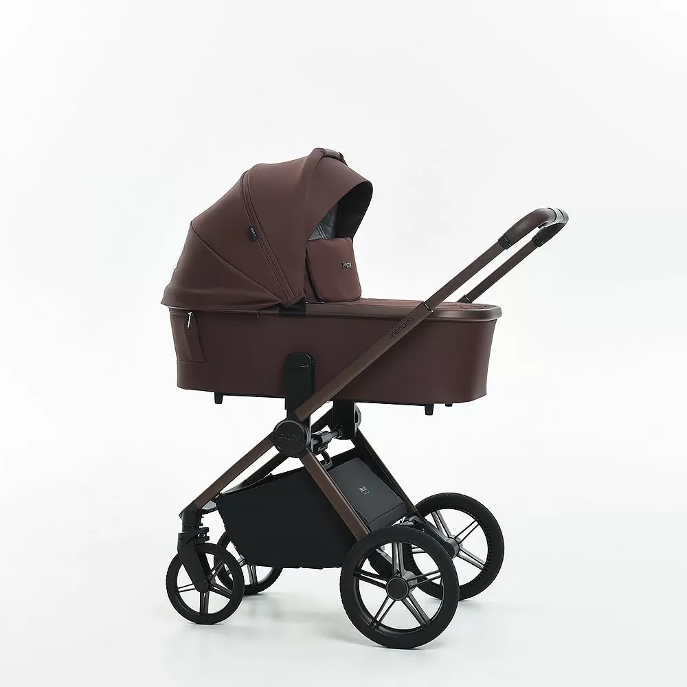 Коляска детская Peppy Monaco Burgundy