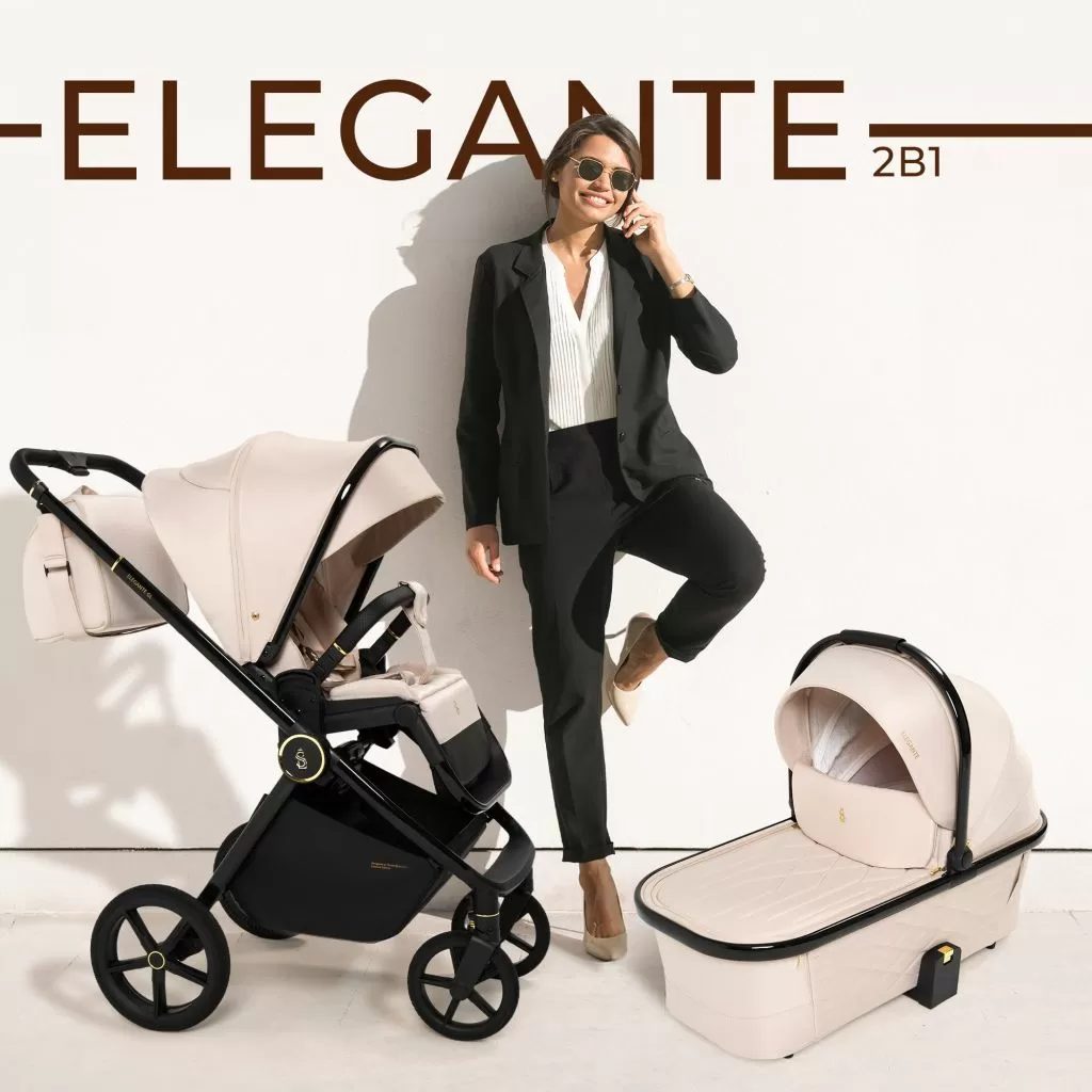 Коляска SBL Elegante GL Beige