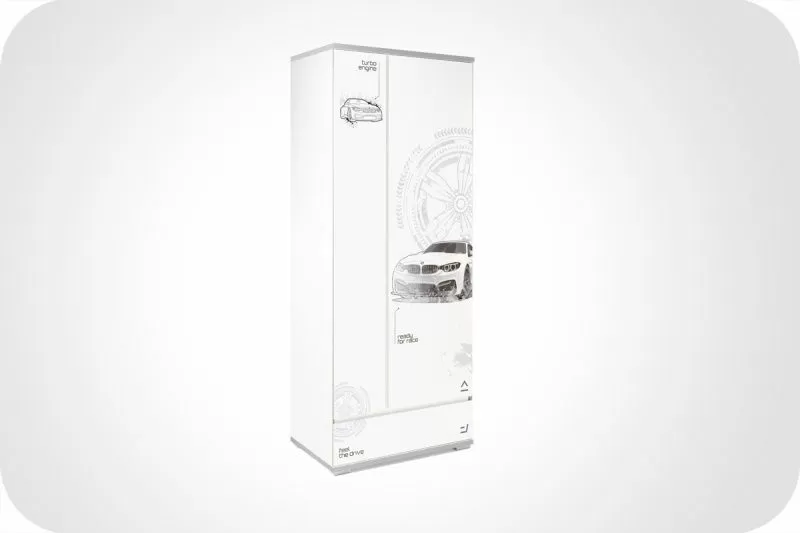 Шкаф Q-bix 31 БМВ белый