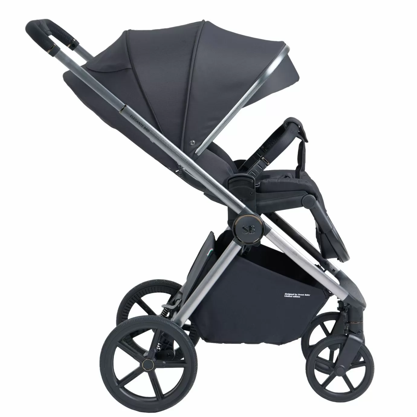 Прогулочная коляска Elegante BRD Black