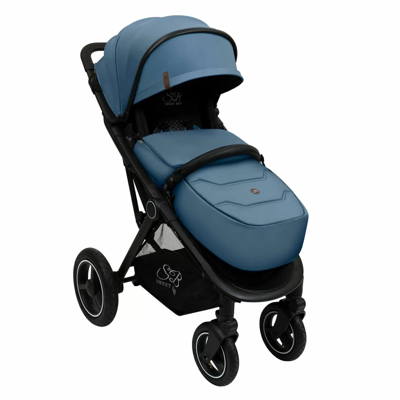 Прогулочная коляска Suburban Compatto Dark Green (Air)