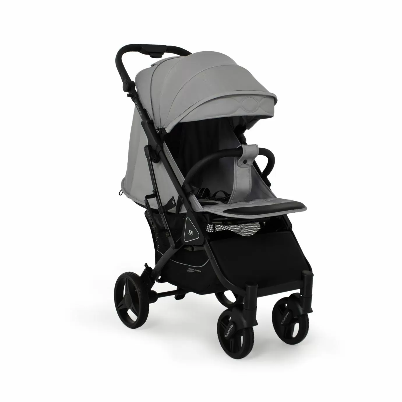 Прогулочная коляска Sweet Baby Compatto Grey