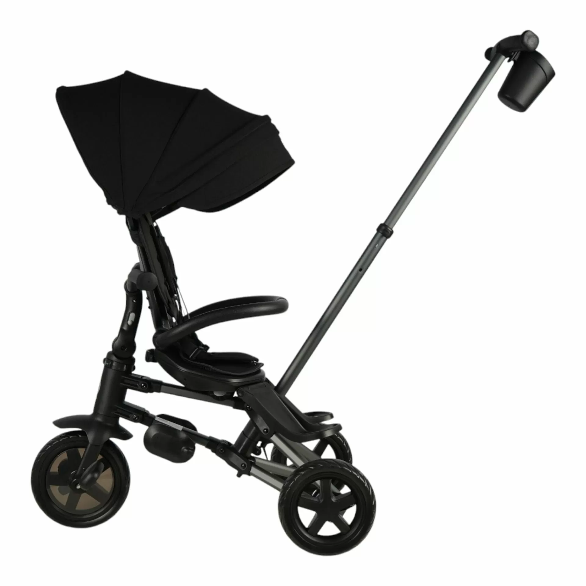 Велосипед трехколесный Qplay S700-16 Sprinter Black (EVA/Graphite)