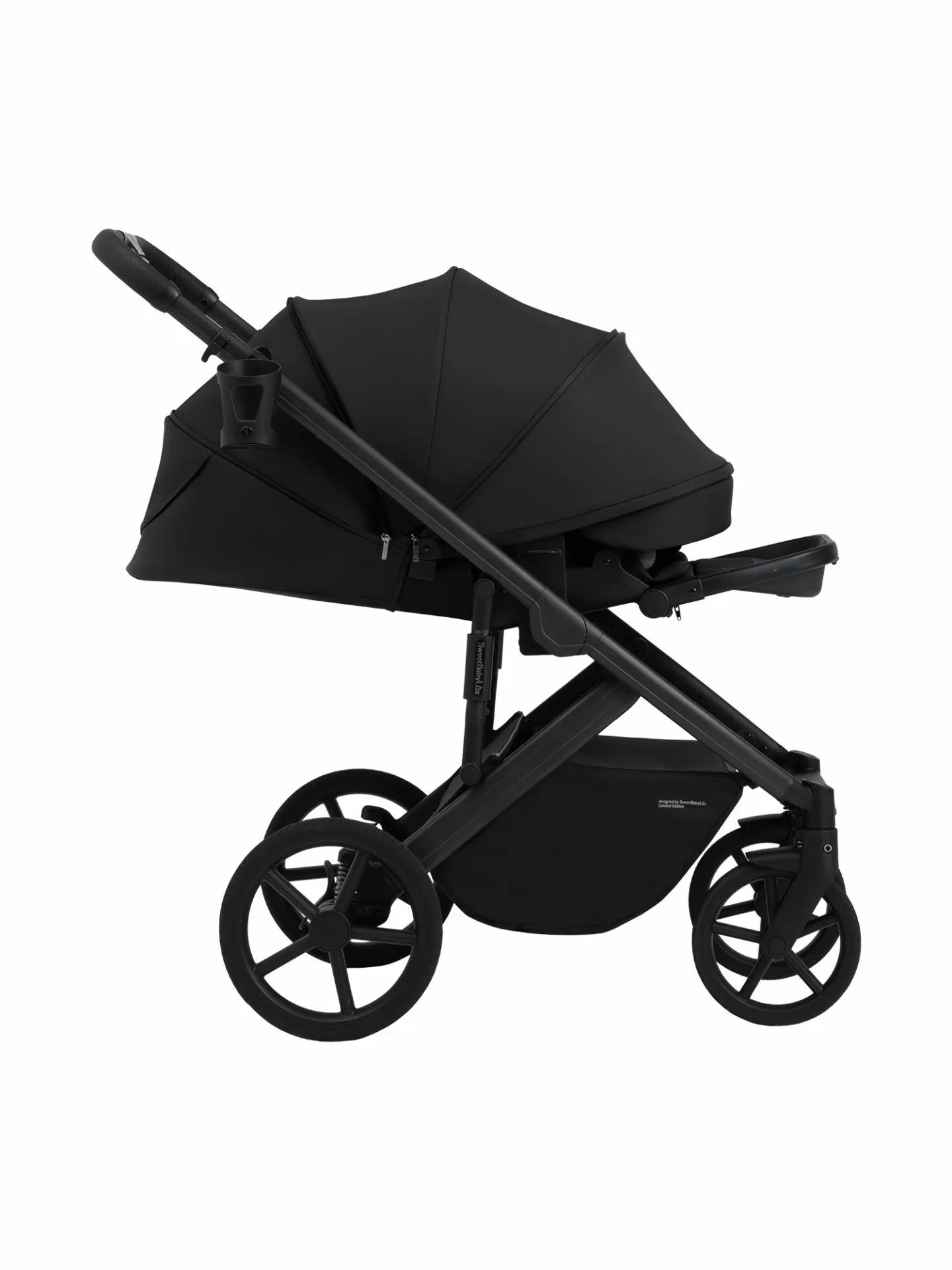 Коляска 2в1 SBL Dolce Black