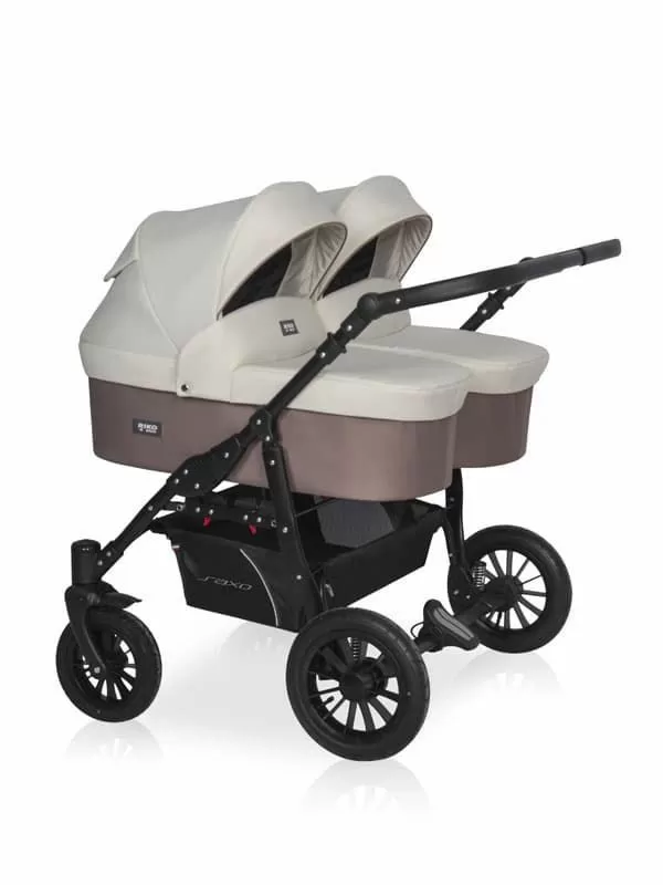 Коляска для двойни 2 в 1 Riko Basic Saxo