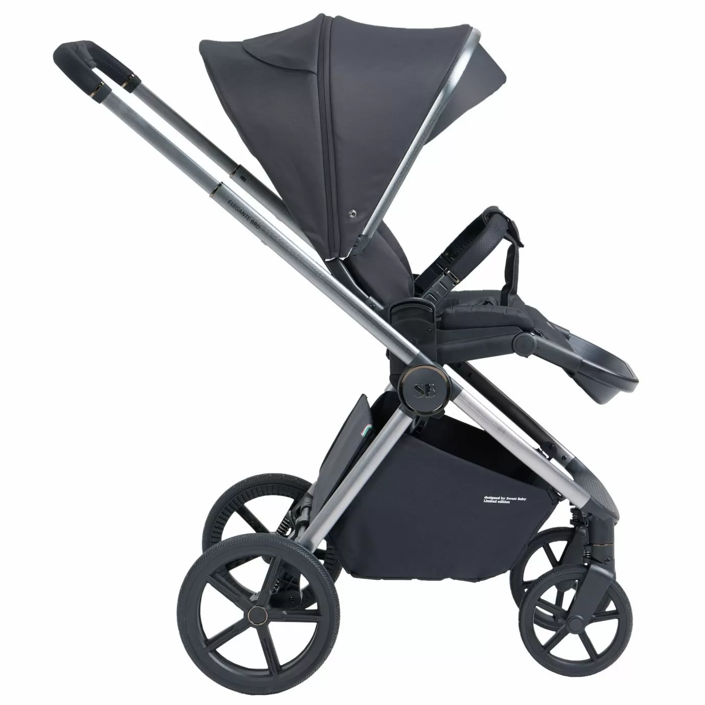 Прогулочная коляска Elegante BRD Black