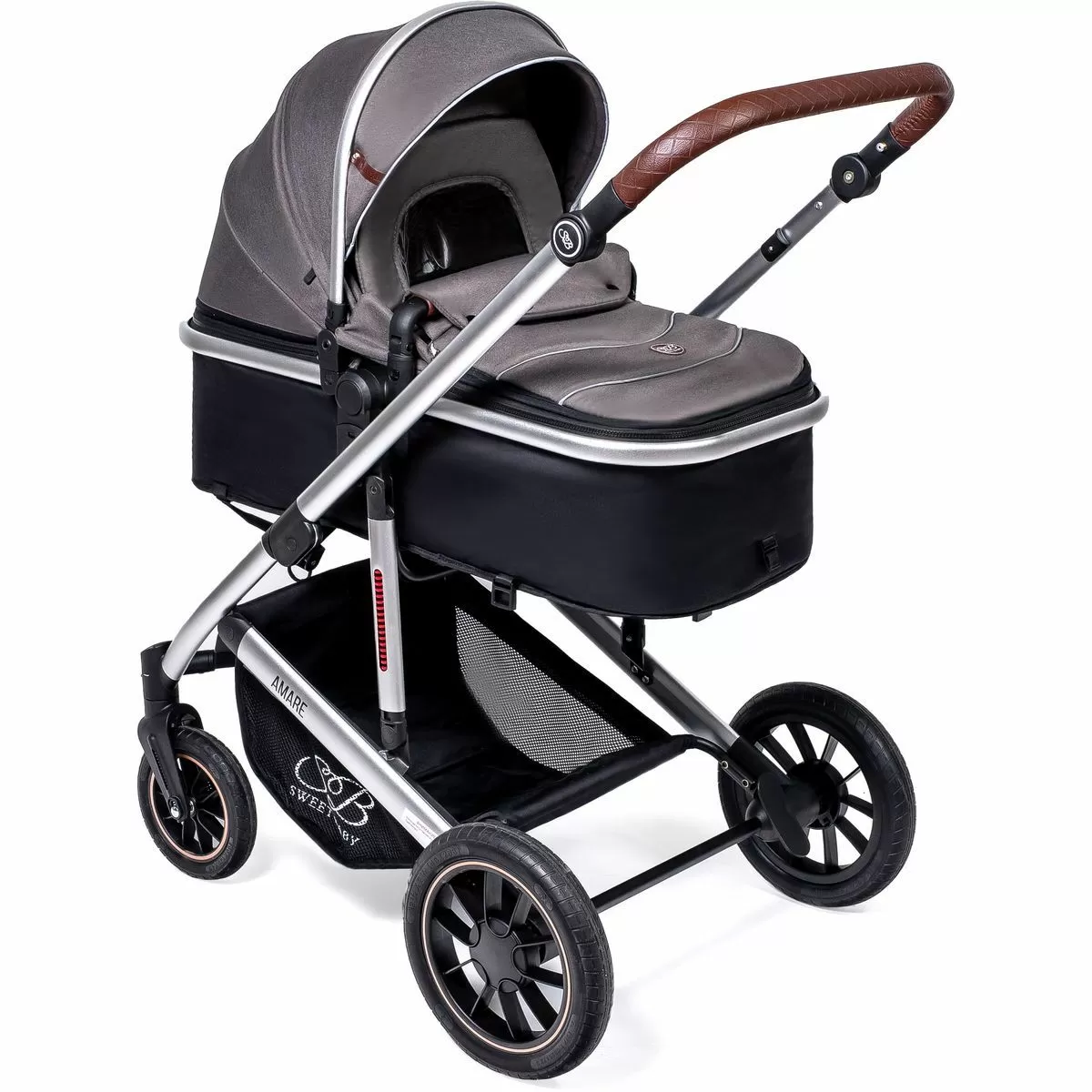 Коляска-трансформер Amare Brown