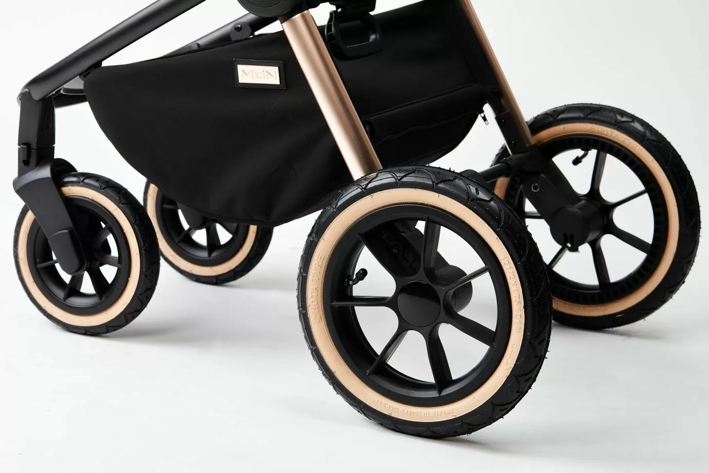Коляска 2в1 Moon Resea S Rosegold