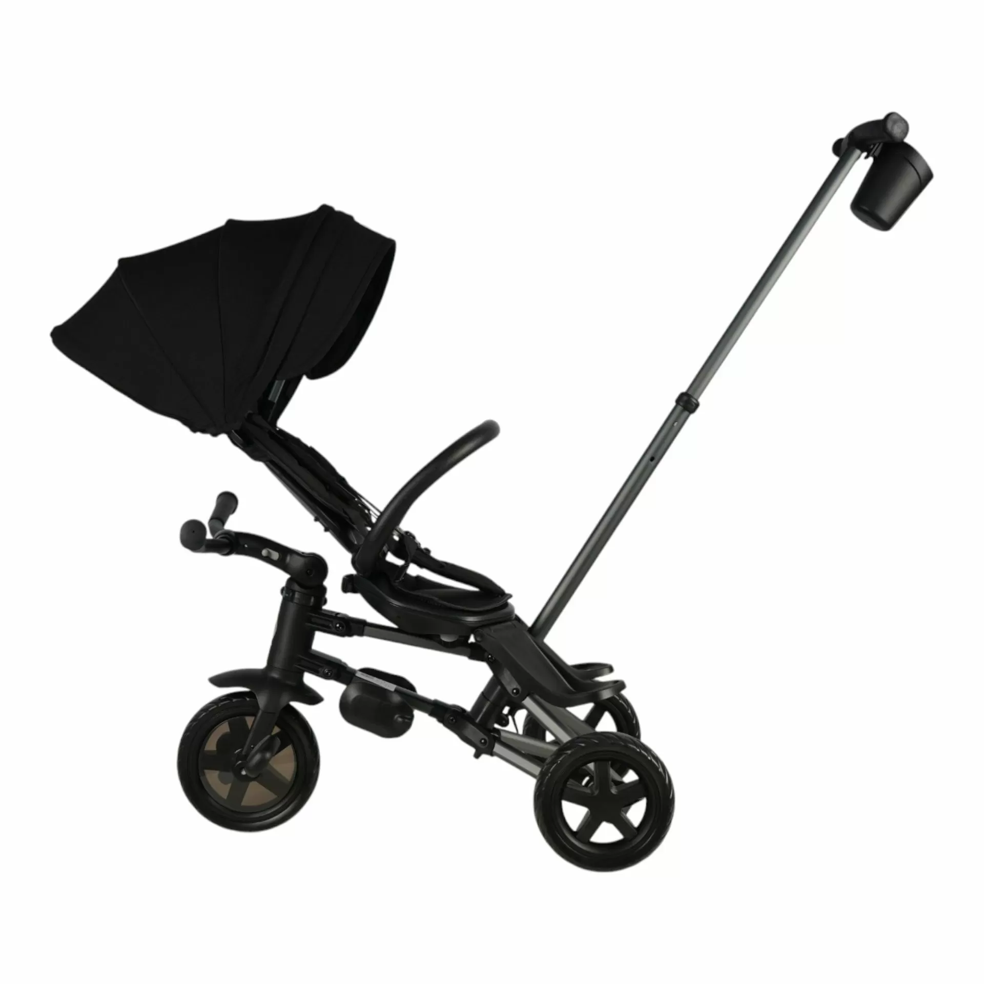 Велосипед трехколесный Qplay S700-16 Sprinter Black (EVA/Graphite)