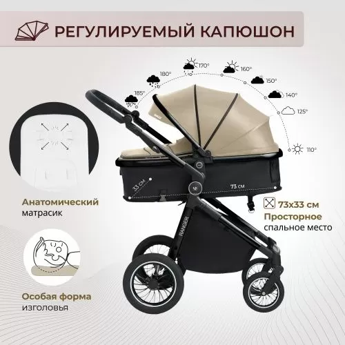 Коляска-трансформер 2в1 Ranger
