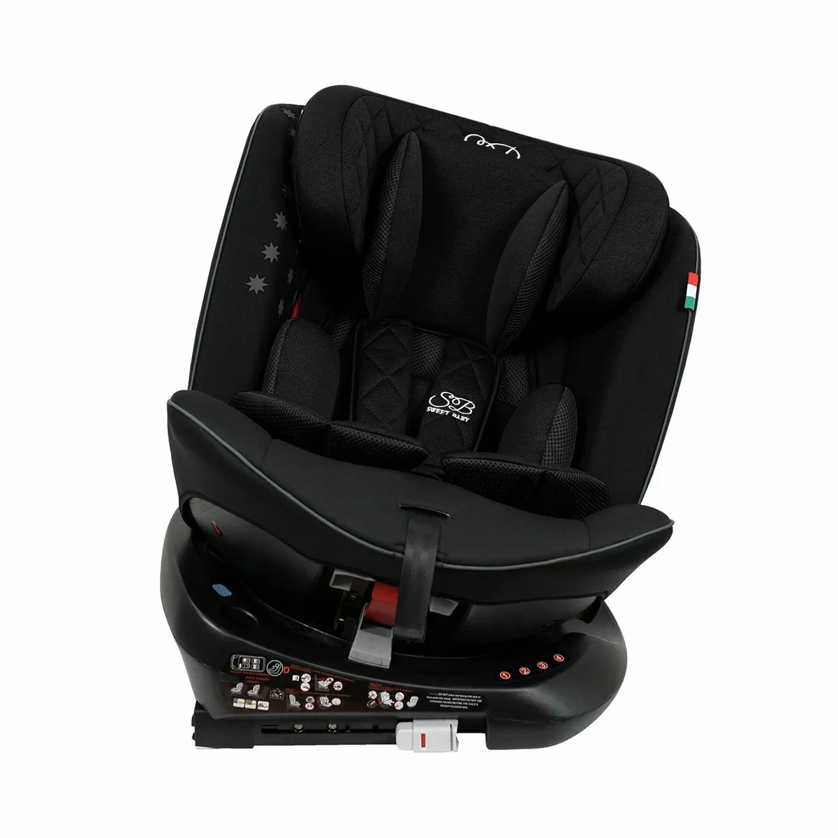 Автокресло группа (0-36) Crosstour 360 SPS Isofix Black