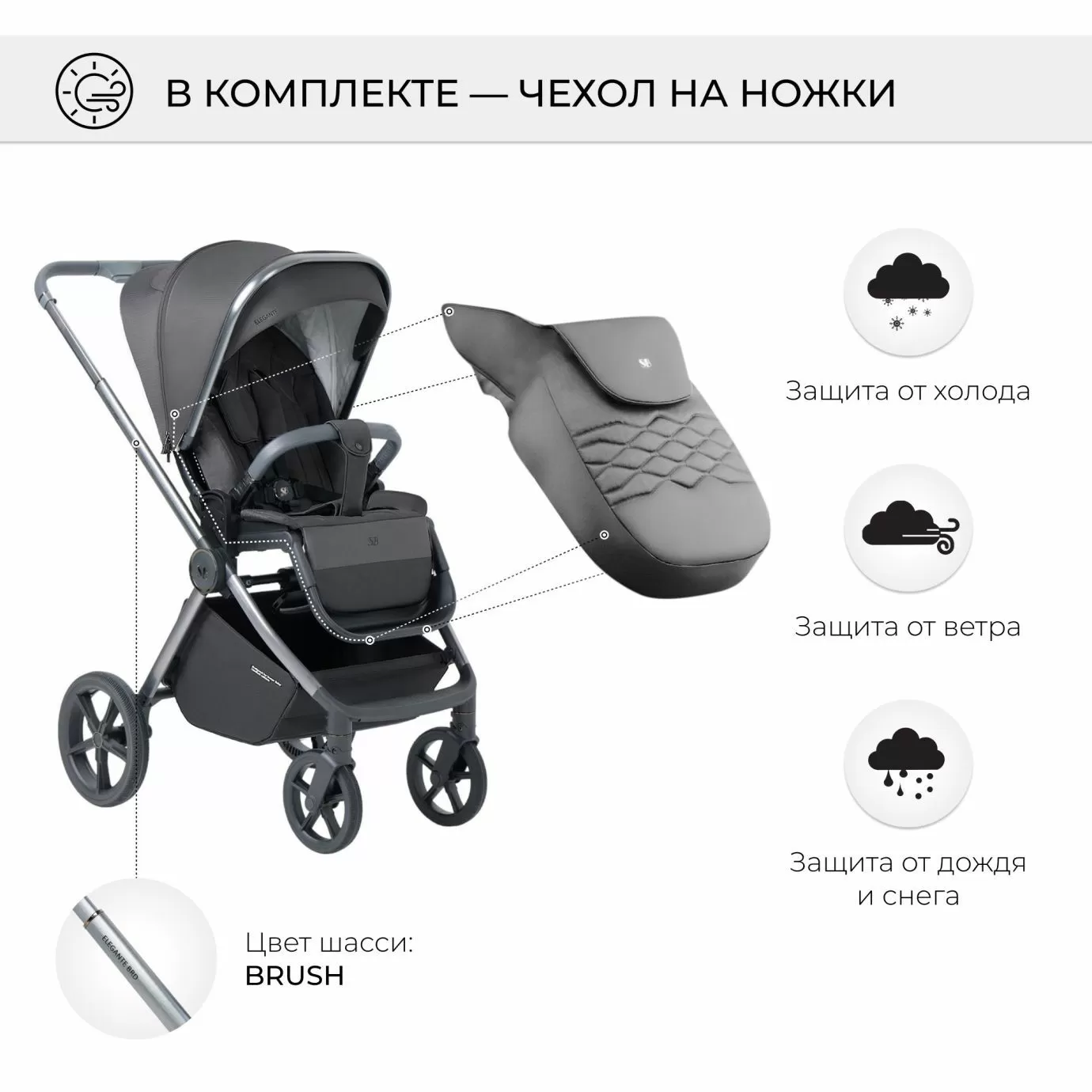 Коляска Elegante BRD