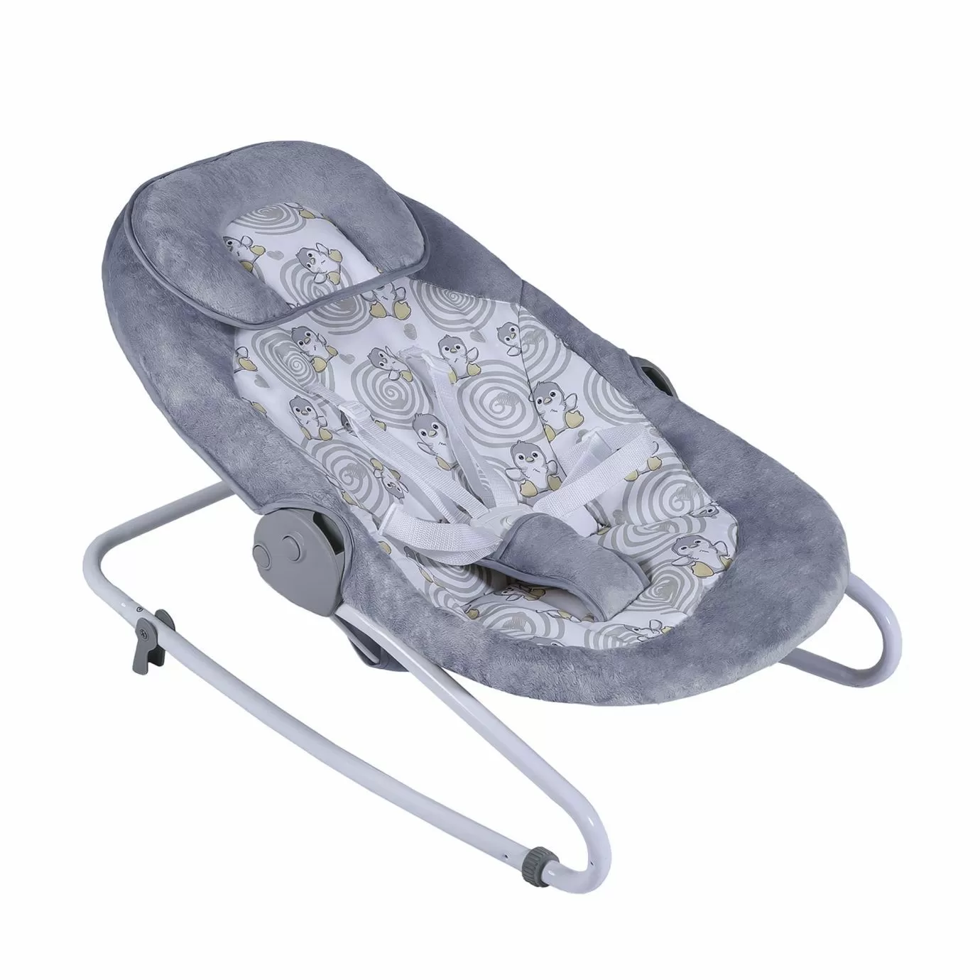 Электрокачели 2в1 Sweet Baby Pure Pinguino Grigio