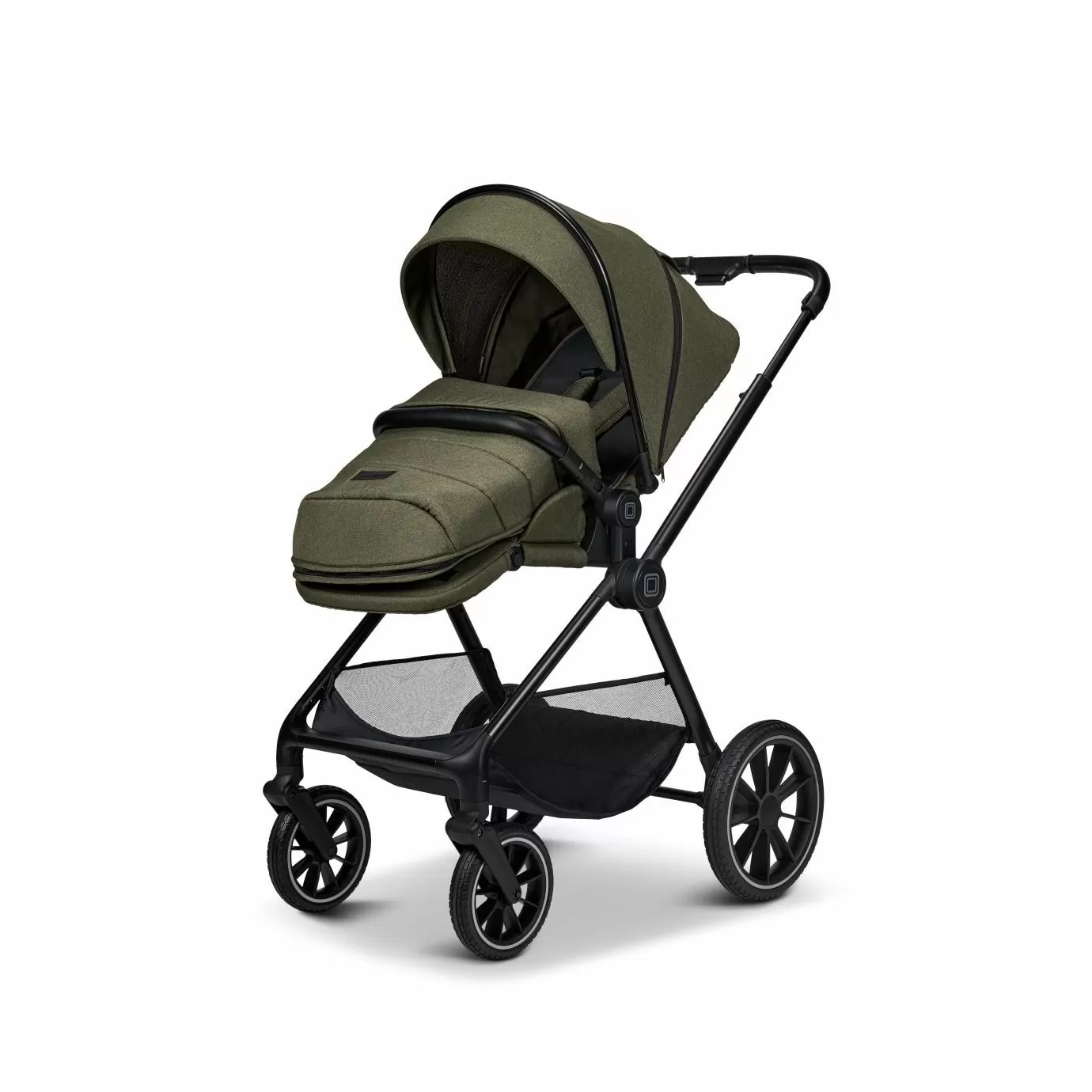 Коляска детская 2в1 Clicc moss/melange 2025