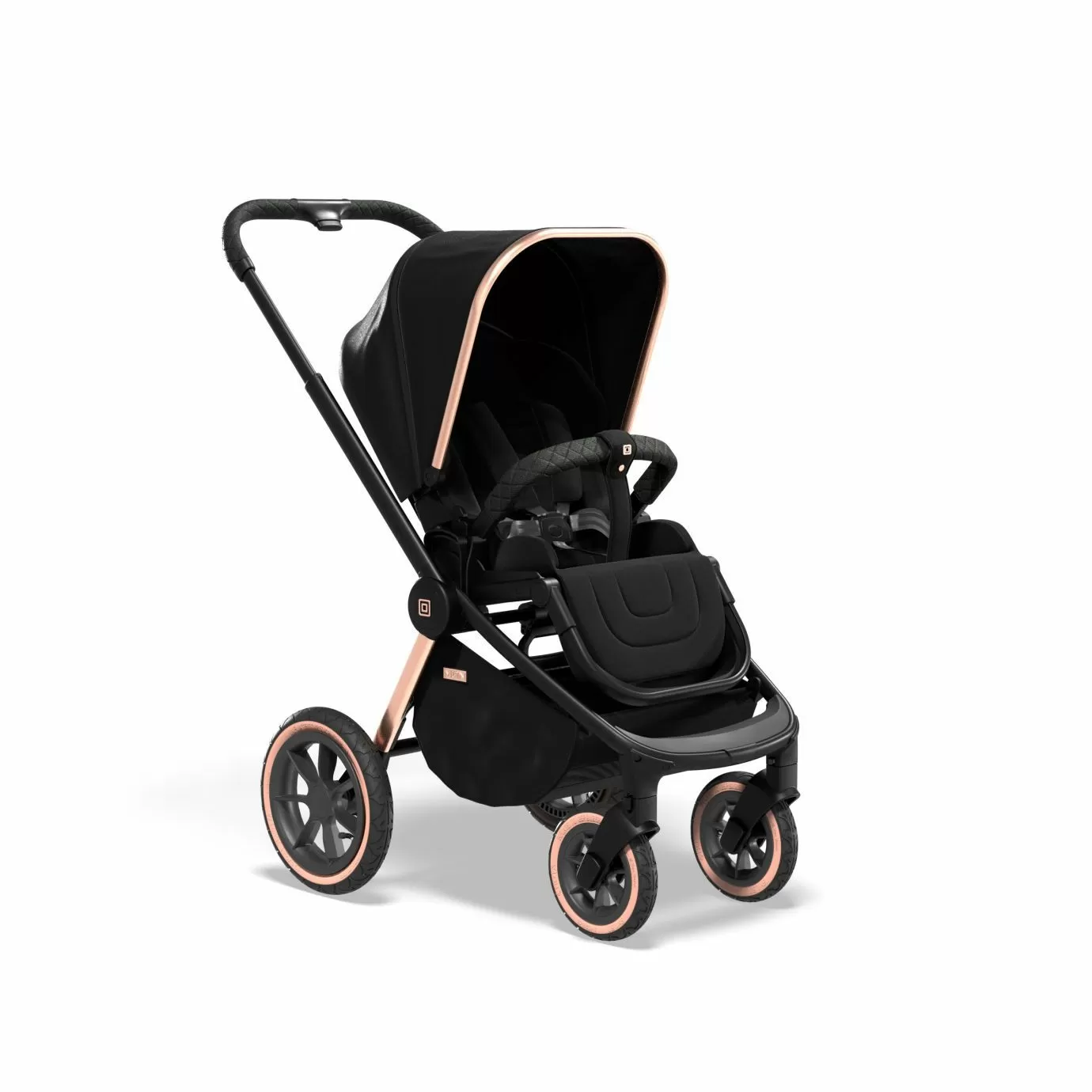 Коляска 2в1 Moon Resea S Rosegold