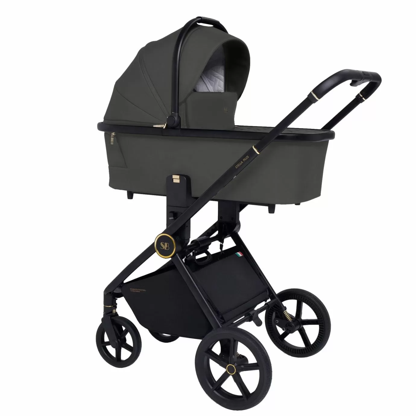 Коляска Sweet Baby Stella Plus Dark Grey