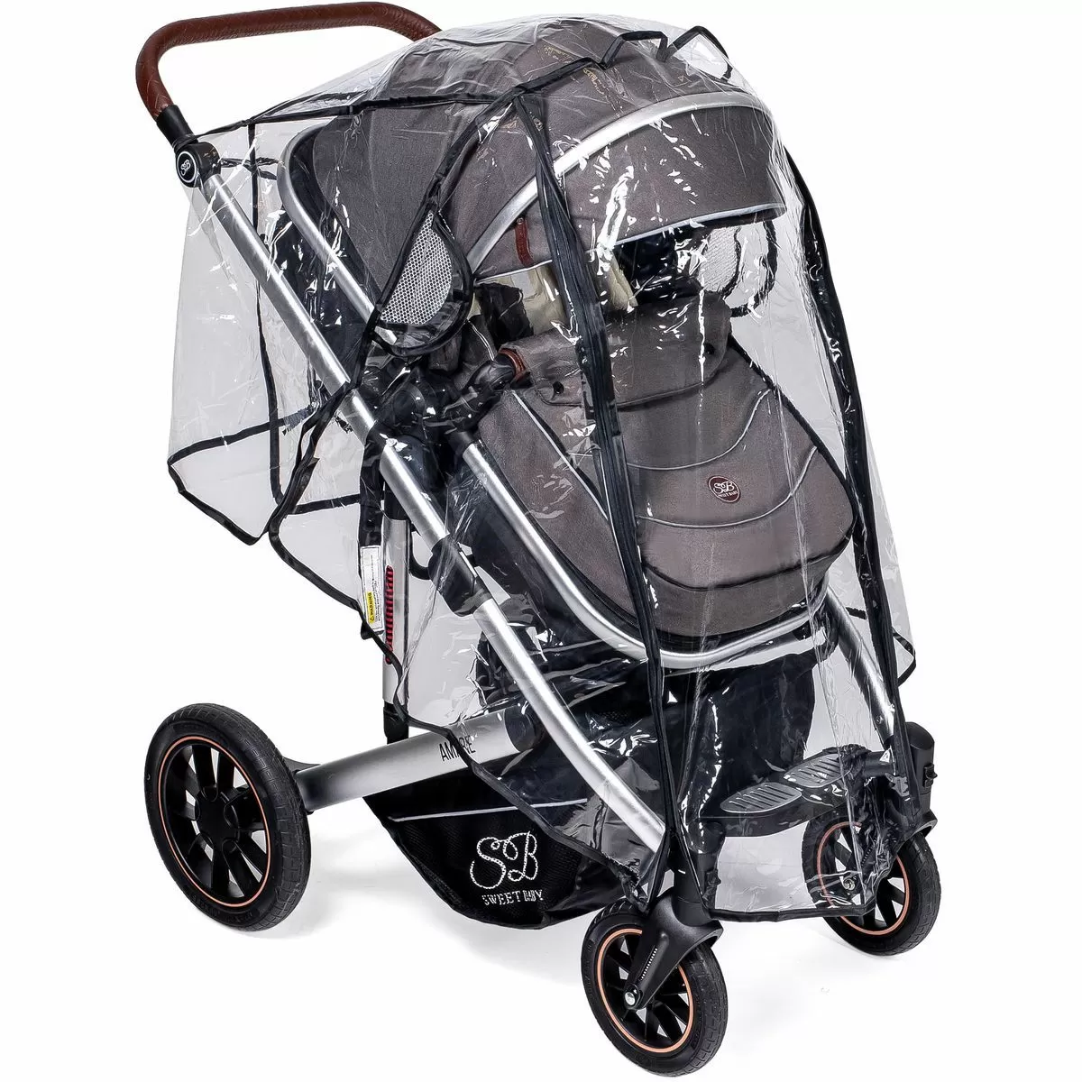 Коляска-трансформер Amare Brown