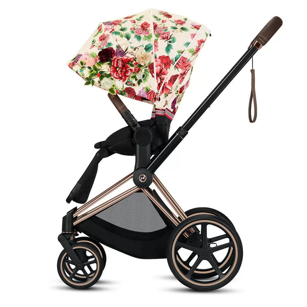 Прогулочная коляска Cybex Priam III FE Spring Blossom Light
