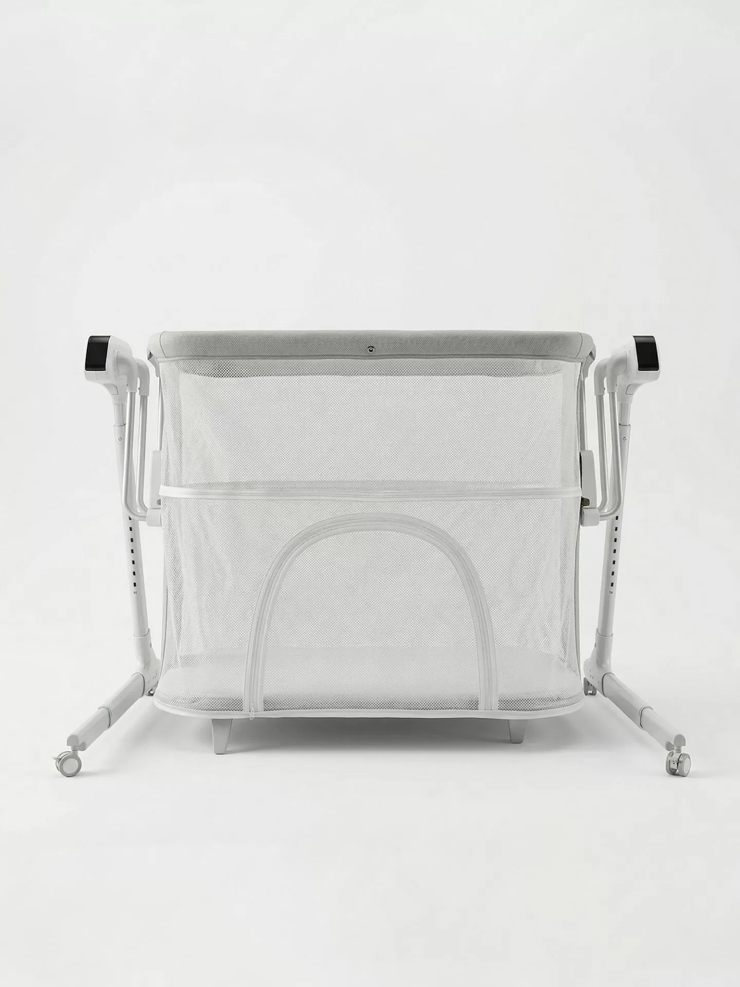 Колыбель приставная Sweet Baby Comfort белая/серая