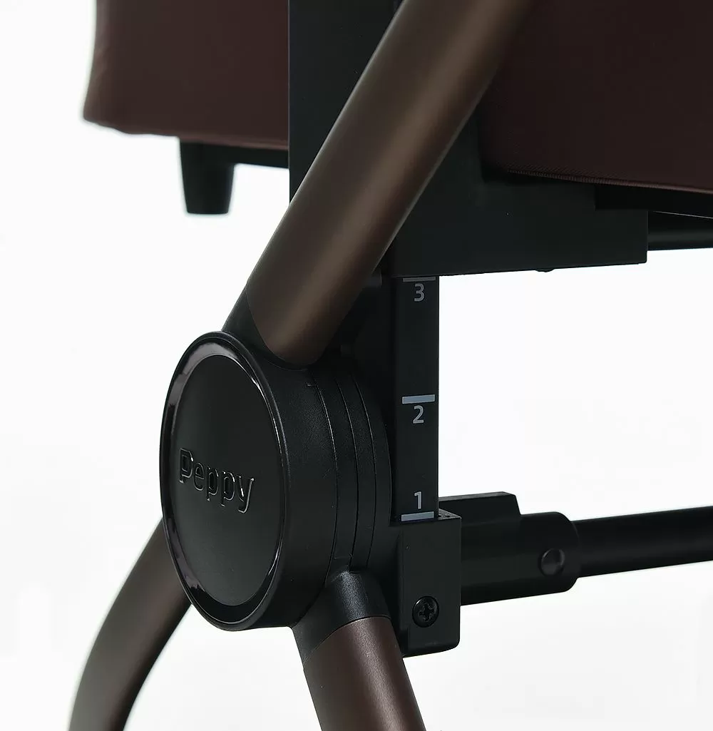 Коляска детская Peppy Monaco Burgundy