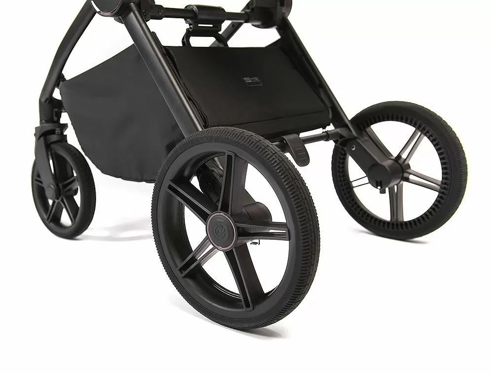 Коляска 2в1 Peppy Monaco Plus Black (рама черная)