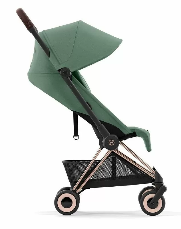 Coya Rosegold Leaf Green с дождевиком