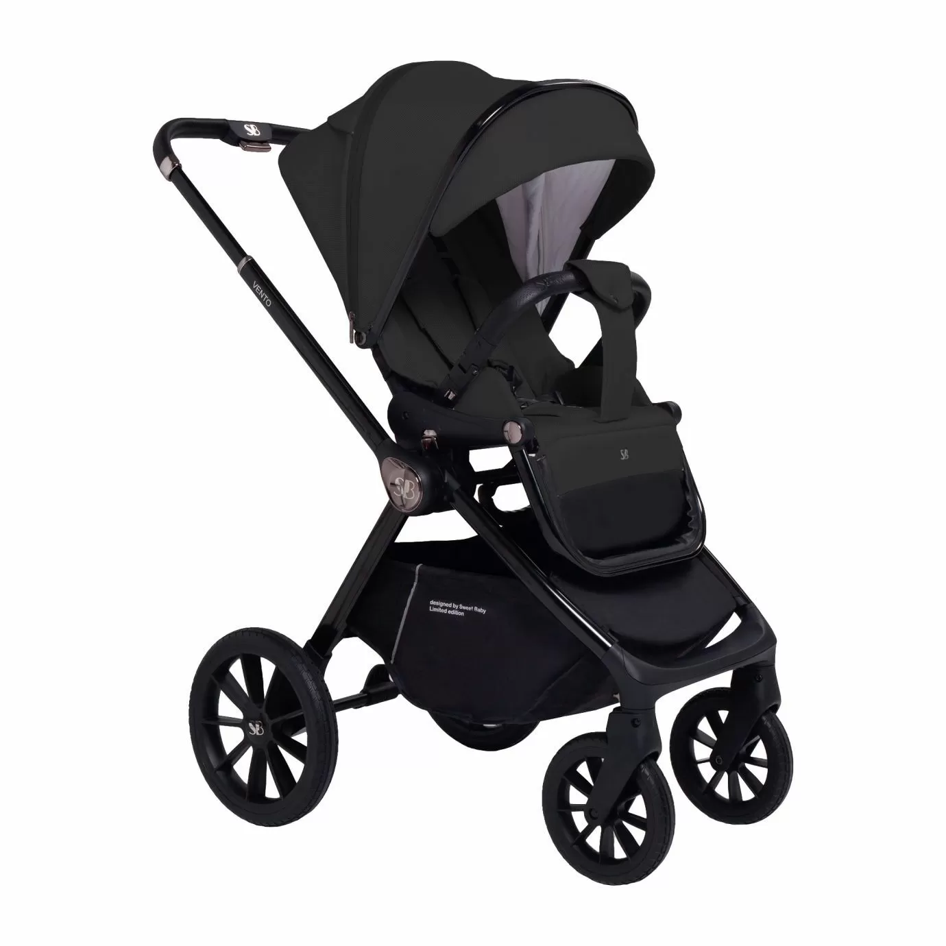 Коляска 3в1 Sweet Baby Vento Black
