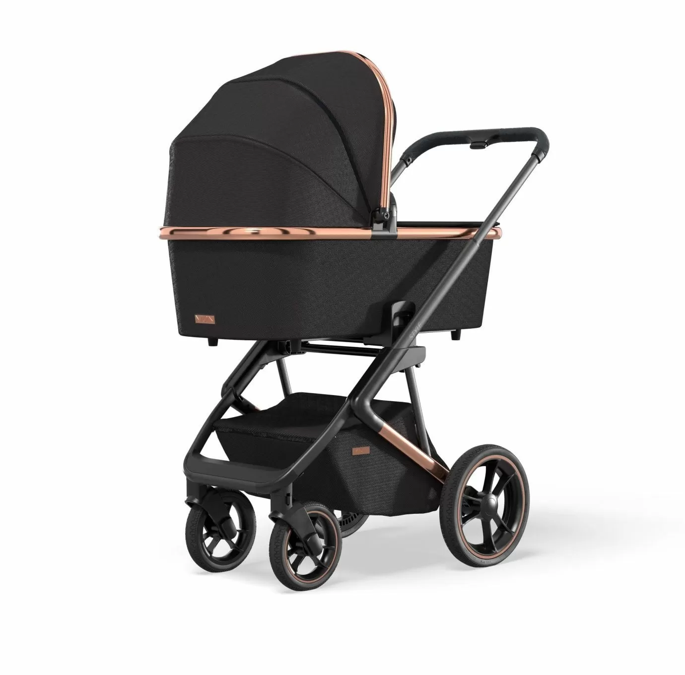 Коляска Moon Style Rosegold 2021