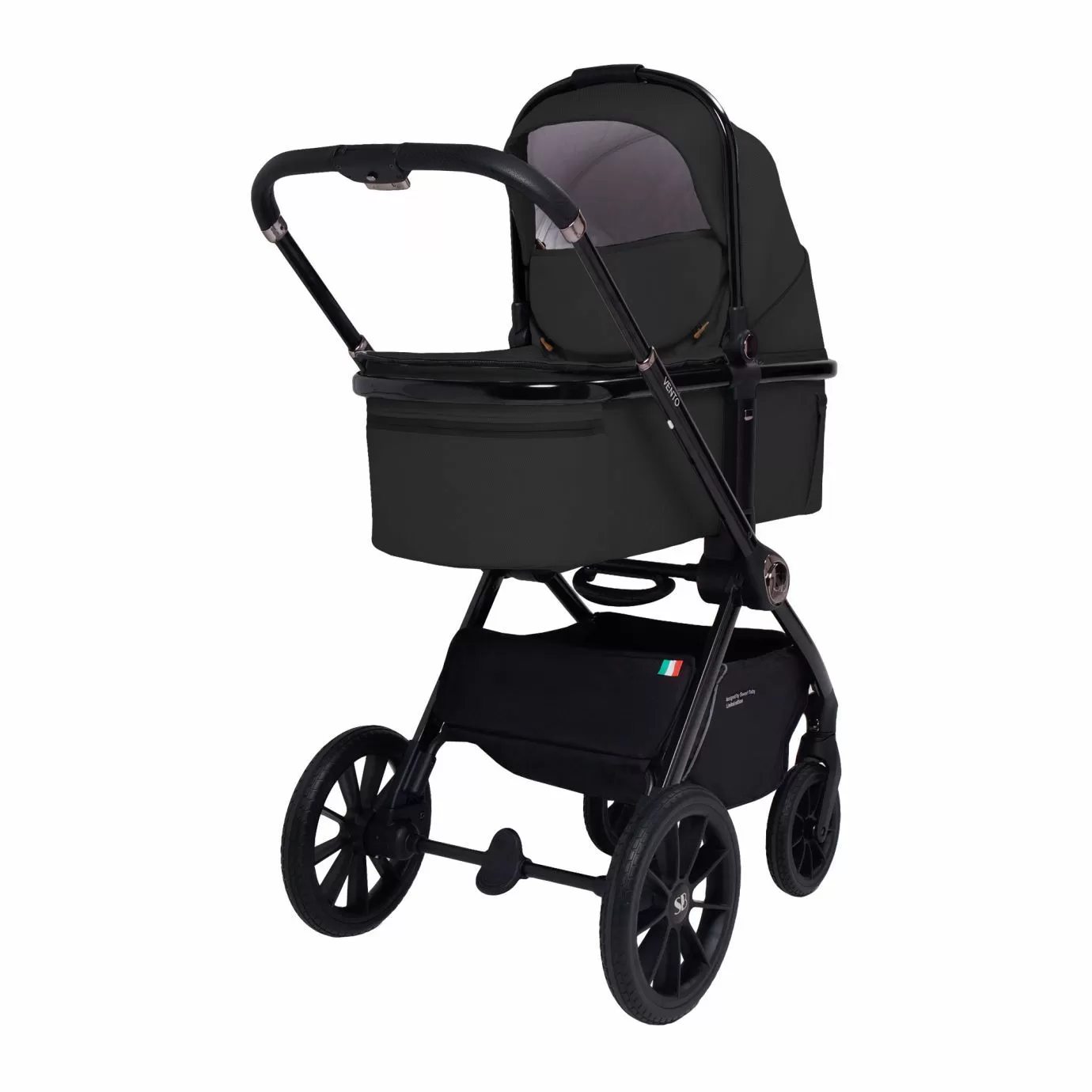 Коляска 2в1 Sweet Baby Vento Black